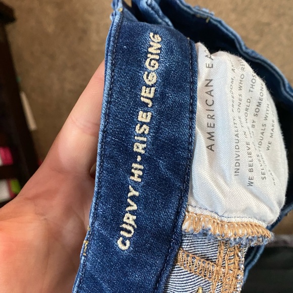 American Eagle high rise jegging - Picture 2 of 8